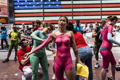 Naked Protest Against Divisiveness Photos Thefappening