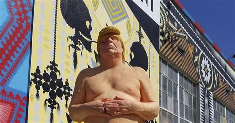 Last Naked Trump Statue To Be Auctioned Illawarra Mercury Wollongong NSW