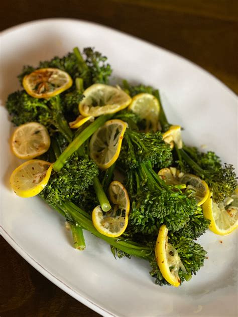 Roasted Broccolini With Lemon And Garlic — Cooks Without Borders