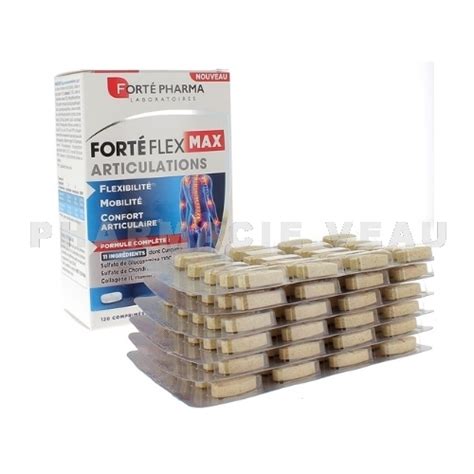 Forté Flex Max Articulations 120 comprimés Forté Pharma Pharmacie Veau