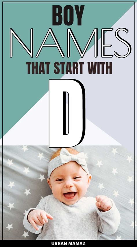 Boy Names That Start With D Urban Mamaz Baby Biy Names Unique Baby