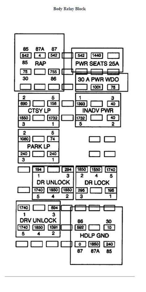 Wiring Diagram Chevy Bcm Wiring Digital And Schematic