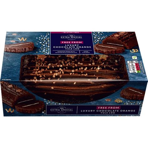 ASDA Extra Special Free From Luxury Chocolate Orange Yule Log Compare