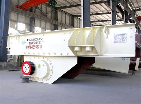 Alimentador vibratório ZSW series Henan Baichy Machinery Equipment