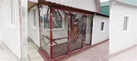 Шторы для беседки рулонные прозрачные купить в Новокузнецке с доставкой ...