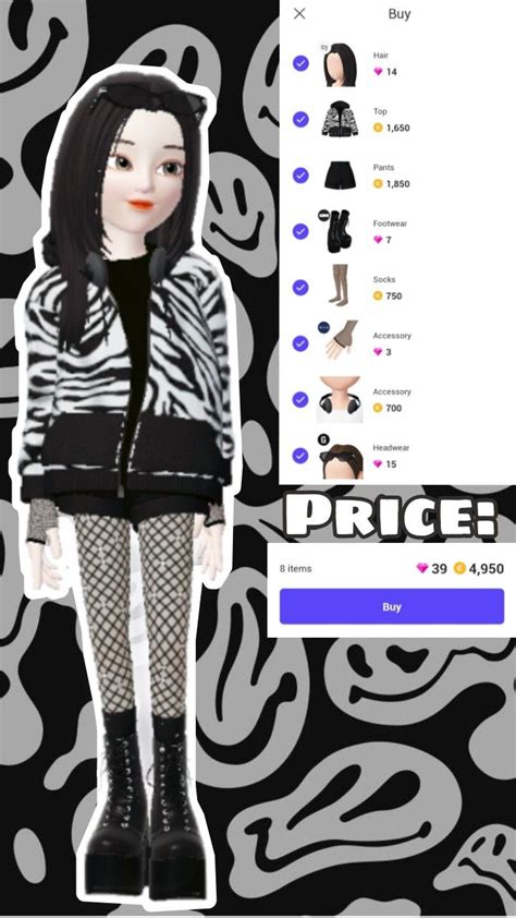 Zepeto Outfit Ideas No Headwear Outfits Fashion