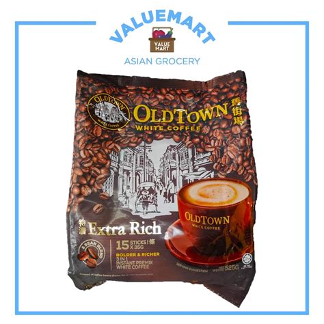 Hot Bianyunqie Old Town Original Malaysian Instant White Coffee