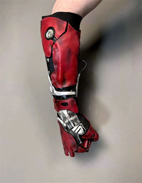 Перчатки в стиле Киберпанк для косплея и фотосессии (cyberpunk style ...