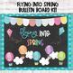 April Spring Hot Air Balloon Bulletin Board Kit And Decor By Melly S Materials