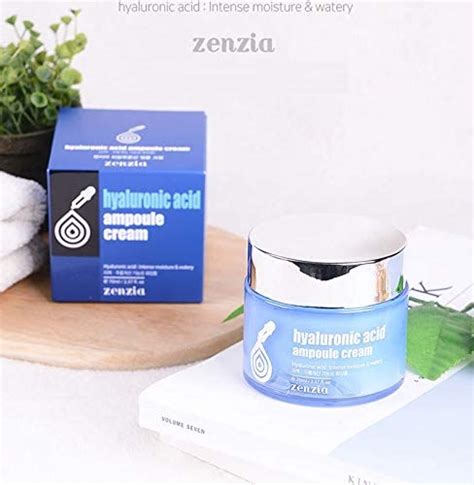 Zenzia Ampoule Cream 24fl oz ácido hialurónico colágeno placenta – Yaxa ...