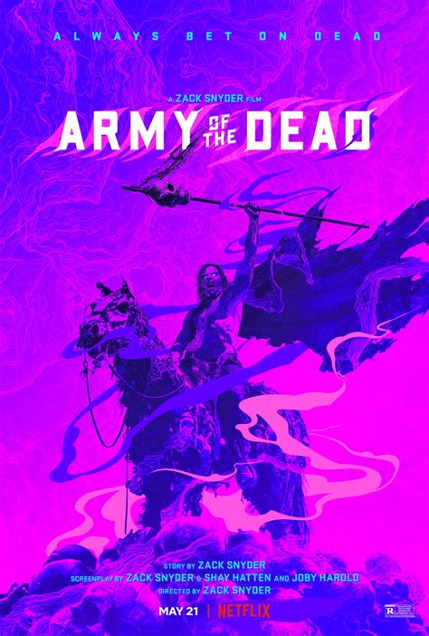 Big Poster Filme Army Of The Dead Lo008 Tamanho 90x60 Cm Elo7