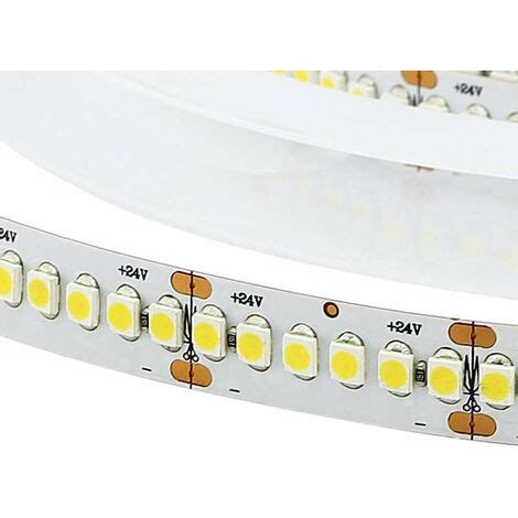 Ruban Led Blanc V Haute Luminosit Led M Tanche W M M Blanc