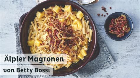 Älplermagronen Top 10 Rezept von Betty Bossi YouTube