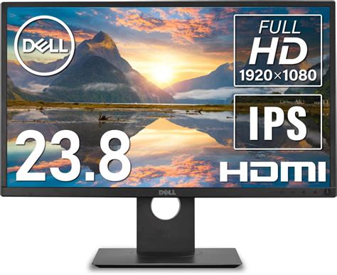 Amazon.co.jp: 【整備済み品】DELL E2417 23.8インチ ディスプレー ワイドモニター IPSパネル搭載 Eシリーズ ...