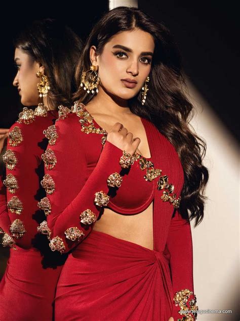 Niddhi Agerwal S Red Hot Style For An Event Telugu Cinema News Reviews Daily Entertainment