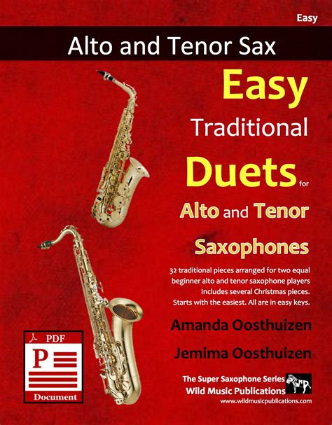 Easy Traditional Duets For Alto And Tenor Saxophones Download