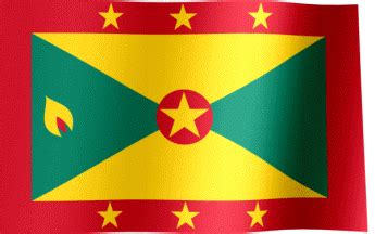 Grenada Flag GIF | All Waving Flags