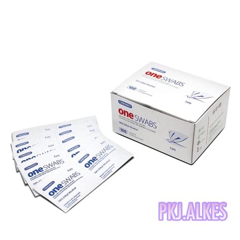 Jual Alkohol Swab One Swab Onemed Isi Indonesia Shopee Indonesia