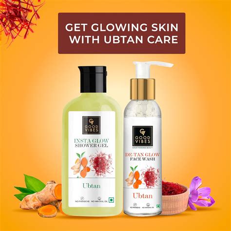 Good Vibes Get Glowing Skin with Our Good Vibes Ubtan Shower Gel and ...