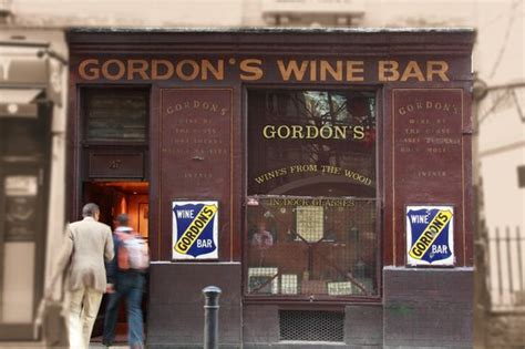 Gordons Wine Bar London Trafalgar Square Embankment Restaurant