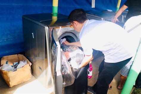 Lg Gives Free Laundry To Taal Evacuees In Batangas Cavite Abs Cbn News