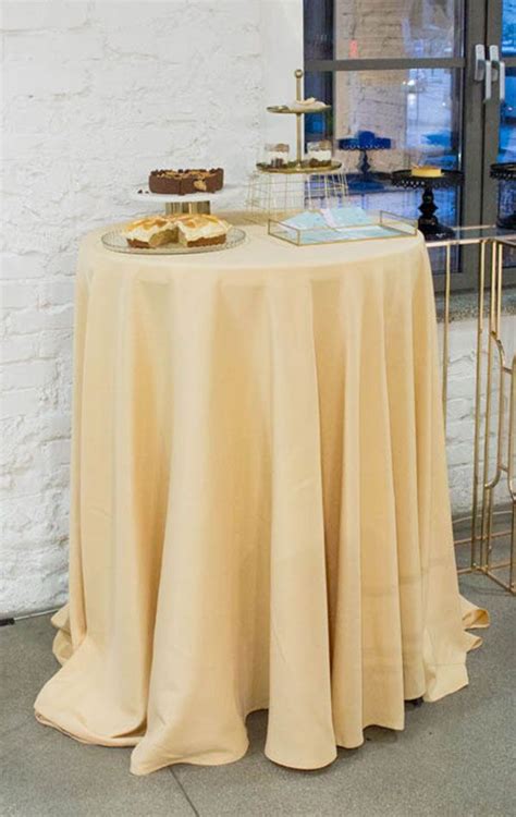 Obrus nude okrągły APP