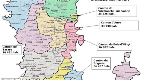 Les nouveaux cantons du Rhône décret paru au JO Lyon Capitale