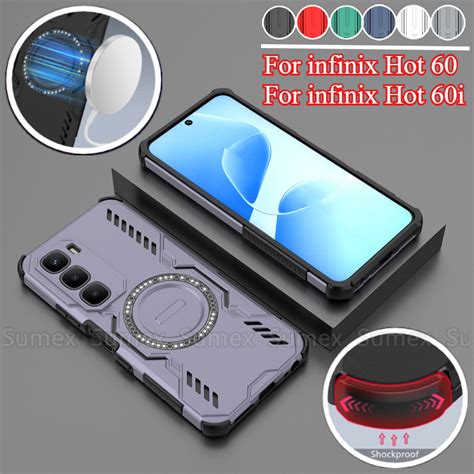 Capa De Telefone Prova De Choque Para Infinix Hot I G G