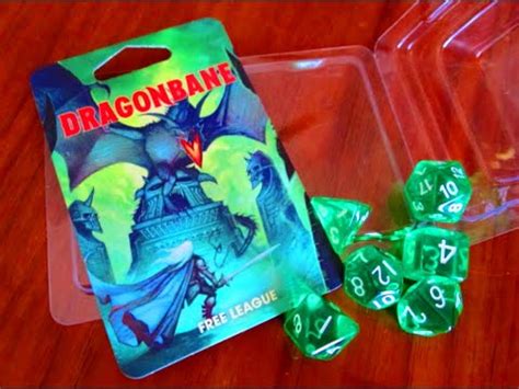 Dragonbane Mirth Mayhem Roleplaying Dice Set Review YouTube