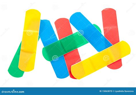 Colorful Bandages Stock Photo Image 15063870