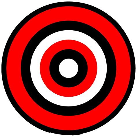 Cartoon Picture Of A Bullseye Clipart Best