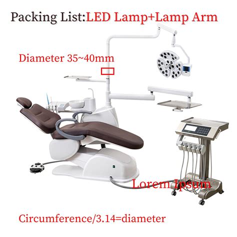 Cadeira Dental Opera O Luz Shadowless L Mpada Dental Led Implante Luz