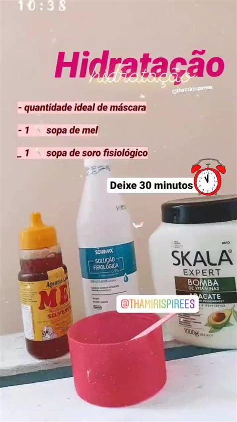 Receita Caseira De Hidratacao - Receita de Hidratação caseira Rápida - @thamirispirees | Receitas de ...