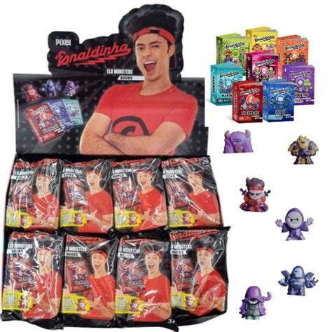 Gogos Enaldinho - Elo Monster Enaldinho Gogos- 10 pacotes (10 gogos com 10 mini livros ...