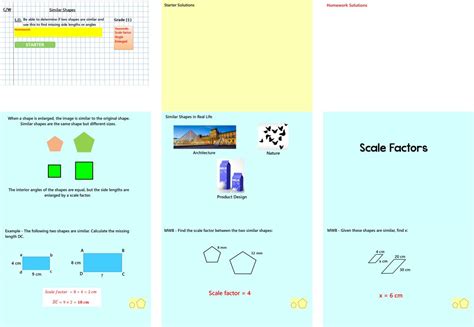 Maths GCSE Geometry ActivInspire Lessons 2D Shapes And Angles