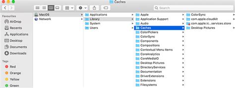 how to clean up cache on mac
