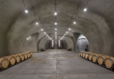 Hudson Vineyards Production Facility & Wine Cave - Nordby Wine Caves