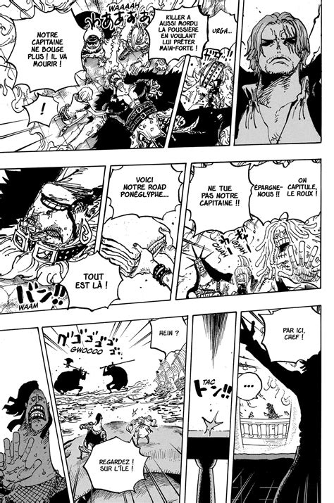 Scan One Piece Chapitre 1079 : L'équipage de l'Empereur Shanks le Roux