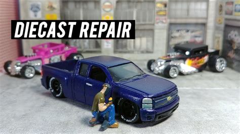 Custom Hot Wheels Chevy Silverado Diecast Repairs Episode 2 Youtube