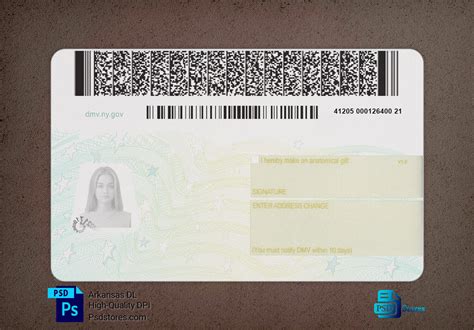 New York Driver License Template - PSD Stores