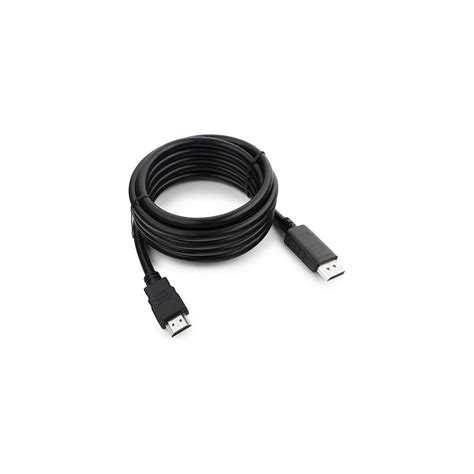 Кабель Cablexpert, DisplayPort-HDMI, 3м, 20M/19M, черный ...