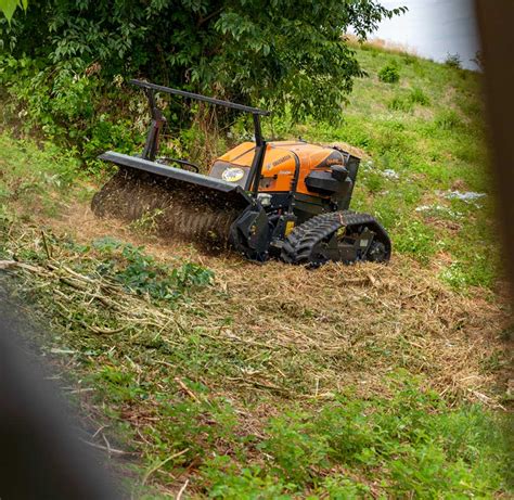 Forestry Head For Tracked Tool Carrier Robot Energreen