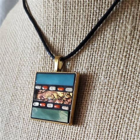 Mosaic Pendants Etsy