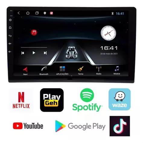 Kit Multim Dia Universal Pol Kronos Gb Carplay Parcelamento