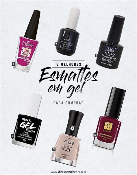 Quais Marcas De Esmalte Em Gel Tem Tpo E Dmpt - Esmalte em gel: tutoriais + 7 coisas que você precisa saber