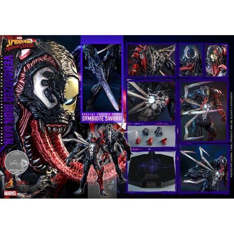 多金魚全新 Hot Toys 特別版 1 6 AC04B 蜘蛛人 Venomized 極限猛毒 猛毒鋼鐵人 露天市集 全台最大的網路購物市集