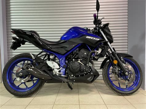 Купить б у Yamaha MT 03 инжектор 6 передач в Краснодаре синий naked bike 2019 года по цене 535