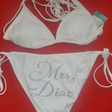 Rhinestone Bikini Etsy