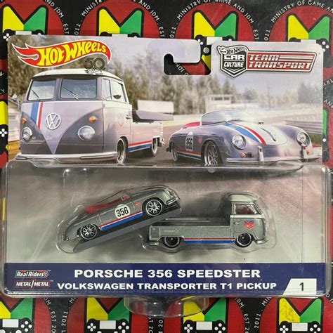 Hot Wheels Team Transport Porsche Speedster Volkswagen Transporter T Pickup Shopee Malaysia