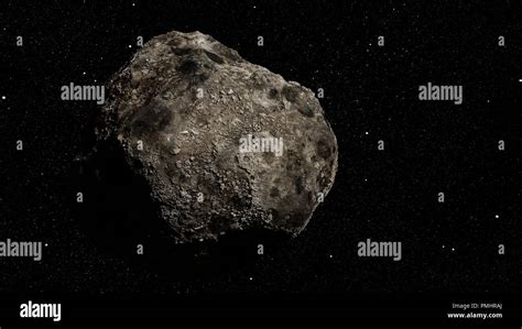 dwarf planet of the asteroid belt lit by Sun and the stars of the Milky ...